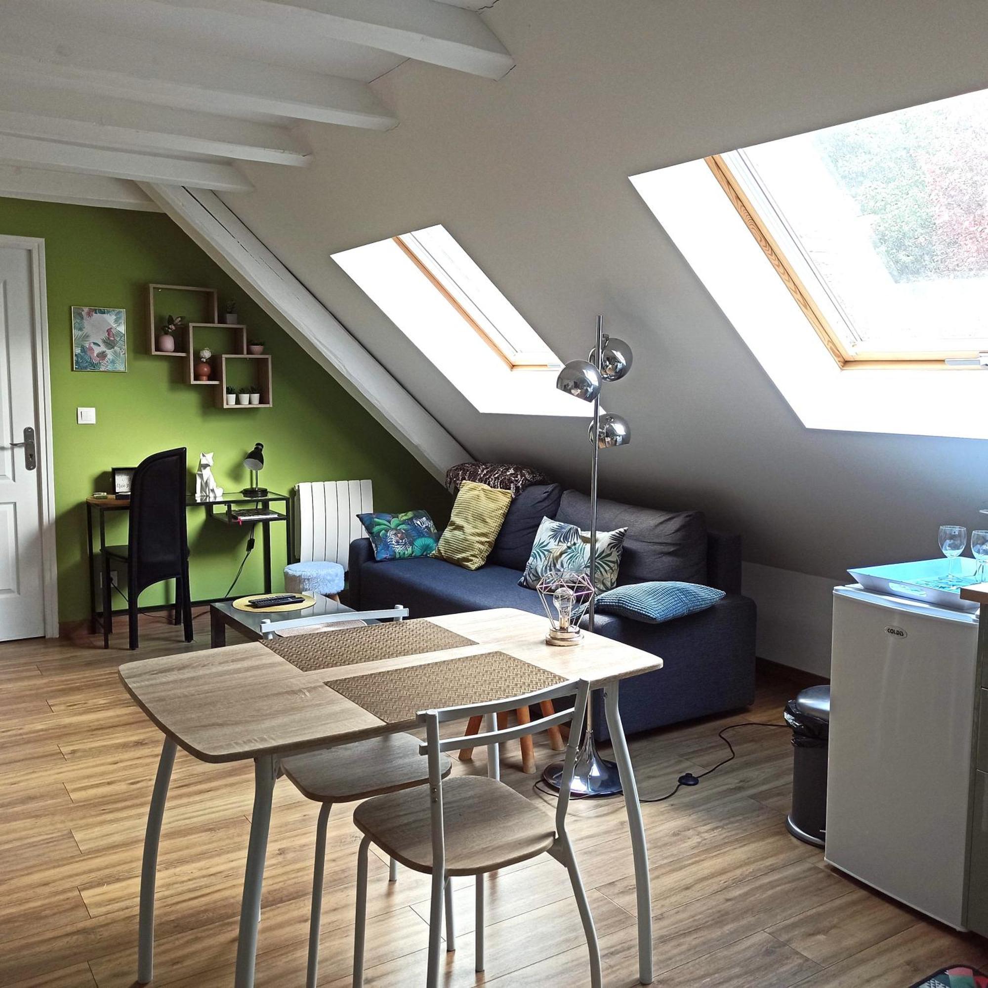 Joli Gite F2 Independant Avec Jardin Prive Rouffach Bagian luar foto